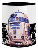 Caneca De Porcelana Star Wars Droide R2-d2 Coleção 325ml