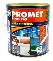 Pintura Esmalte De Alta Temperatura 0.9l - Promet Negro