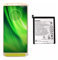 Display Touch Para Moto G6 Play Dourado + Bateria