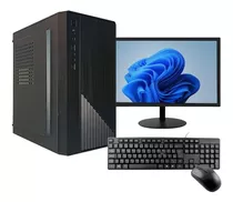 Computador Pc Completo Intel 8gb Hd 500gb Monitor 18 Wind 10