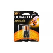 Pilas Duracell Aaa X2