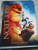 Afiche-póster De Película De Cine Original El Rey Leon