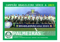 Pôster A4 - Palmeiras - Diversos Títulos