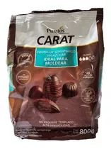 Chocolate Cobertura Carat Semiamargo Sin Azúcar 800gr 