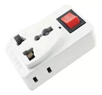 Adaptador Enchufe Viajero Patas Moviles C/ Llave