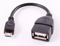 Cable Otg Adaptador Usb Hembra A Micro Usb Macho