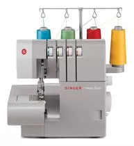 Máquina De Coser Overlock Singer Heavy Duty 14hd854 Portable Gris 220v - 240v