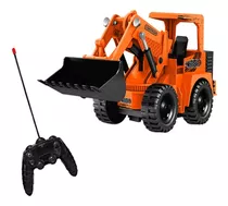 Trator Escavadeira Com Controle Remoto Importado - Unik Toys