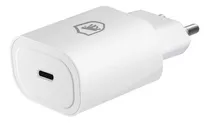 Carregador Turbo Tipo C - Qc 3.0 - Até 25w - Branco - Gshield