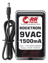 Fonte 9vac Para Pedal Pedaleira Rocktron Banshee 2 Talkbox