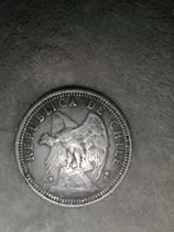 Moneda De Plata 1927. 5 Pesos