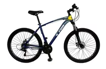 Mountain Bike Masculina S-pro Zero 3  2021 R27.5 21v Frenos De Disco Mecánico Cambios Shimano Tourney Tx50 Color Azul Con Pie De Apoyo