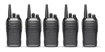 Kit X 5 Handy Baofeng Uv6 Bibanda Canalero 5w Vhf Uhf