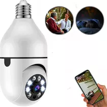 Camera Ip Inteligente Lampada Yoosee Panoramica Wifi E Espiã