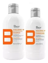 Shampoo Post Botox + Acondicionador Baor B Volcanic Mud