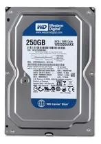 Disco Rígido Interno Sata Wd2500 250gb 7.2k 3.5 Cor Prateado