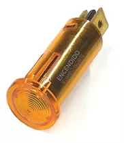 Luz Testigo  Piloto Para Tablero Redondo 12v Universal