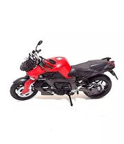 Moto Miniatura Alloy Motorcycle Model Escala 1:12 (preto Ve)