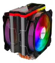 Cooler Processador Alseye M120d-b 4pipes Rgb Amd Intel Argb