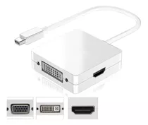 Adaptador Thunderbolt 2 Hdmi/ Vga P/ Macbook 2011 A 2014 +nf