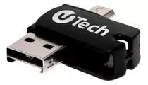 Pen Drive Otg 8gb 3 Em 1 Adaptador Micro Sd E Micro Usb