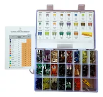 Fusibles Kit 242 Pza Mini Fusibles Y Tamaño Normal, Pinza 