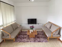 Sofá Mueble Para Sala De Madera Moderno