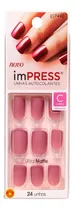 Unhas Autocolantes Kiss Ny Impress Classic Curto Bip440br