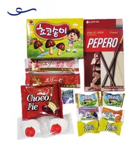 Kit Balas Doces Chocolates  Importado Coreano Japones Ásia