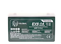 Bateria 6v 12ah Global Ev6-14 Compatível 3-fm-7 (6v7ah/20hr)