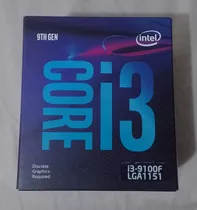 Procesador Intel Core I3-9100f Con Cooler