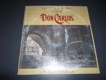Don Carlos 4 Verdi * Vinilo Importado Italy