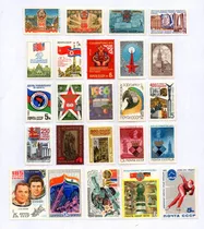 Rússia 1978 1986 Boa Coleção De 20 Selos Novos 