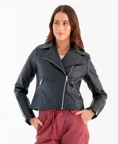 Campera Eco Cuero Mujer I Run Importada Premium