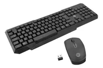 Kit Teclado E Mouse Sem Fio Bright Tm410 Preto Português