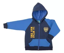 Campera Bebe Boca Juniors Frisada Licencia Oficial