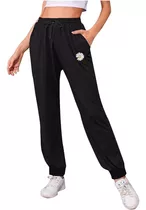 Pantalones Jogger Holgados Para Mujer / Tela Delgada Fresh 