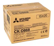 Papel E Ribbon 15x20 Mitsubishi Ck868
