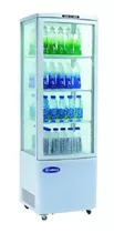 Vitrina Vertical Refrigerada 4 Niveles Blanca Certificado