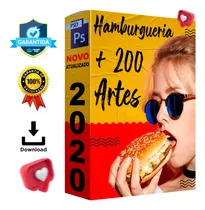 + De 200 Artes Pack Hamburgueria Editáveis Psd Facebook