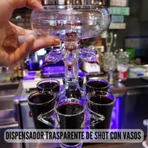 Shots, Juego De 6 Vasos Con Dispensador