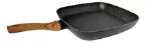 Sarten Grill Antiadherente Granite 28cm Keep Color Negro