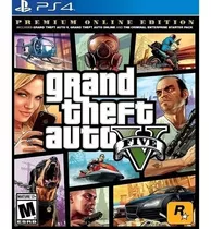 Gta 5 V Premium Ps4  Grand Theft Auto V 5 Midia Fisica Pt