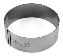 Cintura Aro Molde Torta Regulable Doña Clara De 18 A 30 Cm 