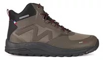 Zapatilla Outdoor Hombre Michelin Dr05 Taupe-negro