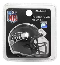 Mini Casco Nfl - Riddell Pocket Size - Seattle Seahawks