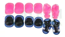 Kit Protección Rodilleras Codera Guantes Patinar Para Niños