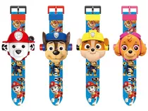 Reloj Proyector Paw Patrol Patrulla Sorpresa De Cumpleaños