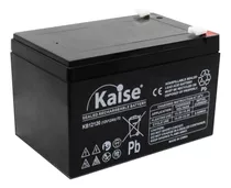 Batería Recargable Sellada 12v 12ah Kaise Kb12120 Ups Alarma