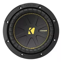 Kicker Compc 50cwcd84 8 Pulgadas 400 Watts Máximo 200 Watts Rms 4 Ohms Doble Bobina Color Negro